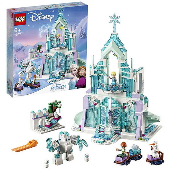 Lego 43172 Disney Princess Конструктор Лего Принцессы Дисней Волшебный ледяной замок Эльзы, 701 деталь