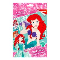 LORI Пкд-019 Набор для творчества LORI Картина из пластилина Disney Русалочка