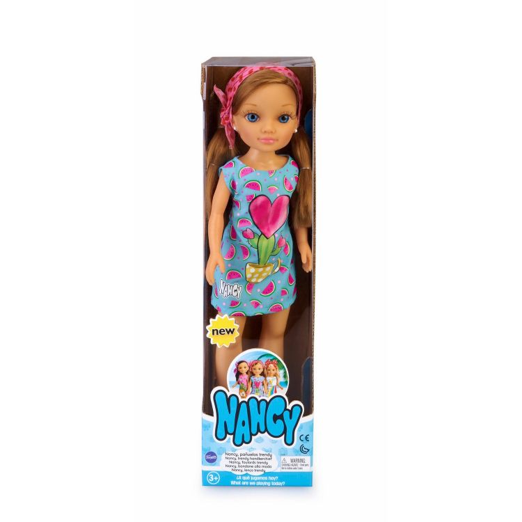 Famosa 700015531 Кукла Нэнси модница, голубое платье