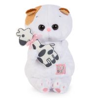 BUDI BASA LB-003 Мягкая игрушка Кошечка Ли-Ли BABY с жирафиком, 20 см