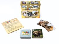 Нескучные игры 8049 Настольная игра Ми-Ми-Мемо Африка, 30 карточек