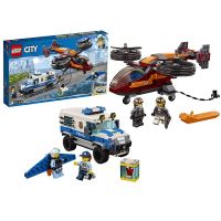 Lego City 60209 Конструктор Лего Город City Police Воздушная полиция: кража бриллиантов, 400 деталей