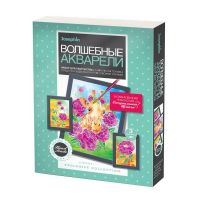 Josephin 737108ФН Набор для творчества Josephin Волшебные акварели Акварельная раскраска Пионы