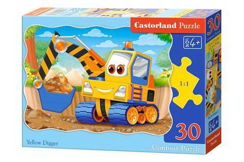 Castorland В-03464 Пазл Castorland MIDI 30 деталей Экскаватор Castorland В-03464 Пазл Castorland MIDI 30 деталей Экскаватор