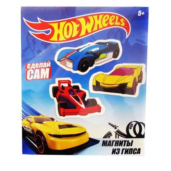 CENTRUM 88557 Набор для изготовления магнитов из гипса "Hot Wheels"