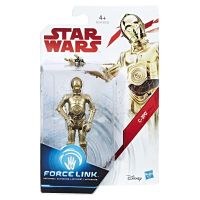 Hasbro C1537 Star Wars Эпизод 8 Фигурка C-3PO с двумя аксессуарами, 9 см