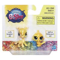 Hasbro C0800 LPS Радужная коллекция Пара мини-петов Жираф и птичка