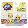 Hasbro C0800 LPS Радужная коллекция Пара мини-петов Жираф и птичка