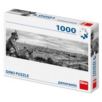 Dino 545410 Пазл панорамный Гаргульи в Париже, 1000 элементов