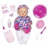 Zapf Creation 825-273 Кукла BABY born интерактивная Зимняя пора, 43 см