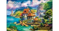 Puzzolini 9926 Пазл Дом у моря, 1000 элементов