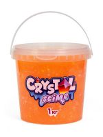 Slime S300-4 Слайм «Crystal slime», апельсиновый, 1 кг