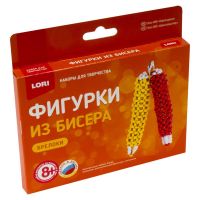 LORI Бис-089 Набор для творчества LORI Фигурки из бисера "Карандаши"