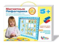 Десятое королевство 01498ДК Игра настольная. Магнитные Пифагорики №3 (возраст 5+)
