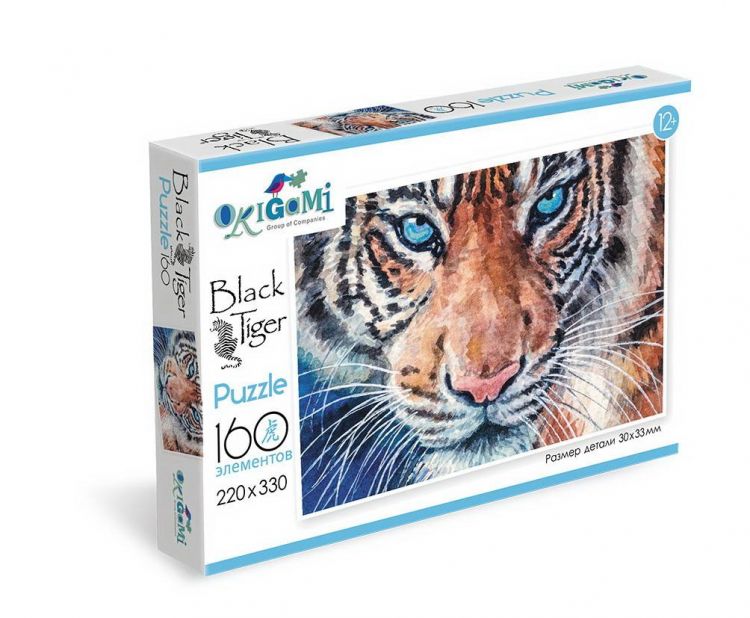 ORIGAMI 06615 Пазл ORIGAMI Год тигра На охоте 160 элементов СИМВОЛ ГОДА 2022 ORIGAMI 06615 Пазл ORIGAMI Год тигра На охоте 160 элементов СИМВОЛ ГОДА 2022