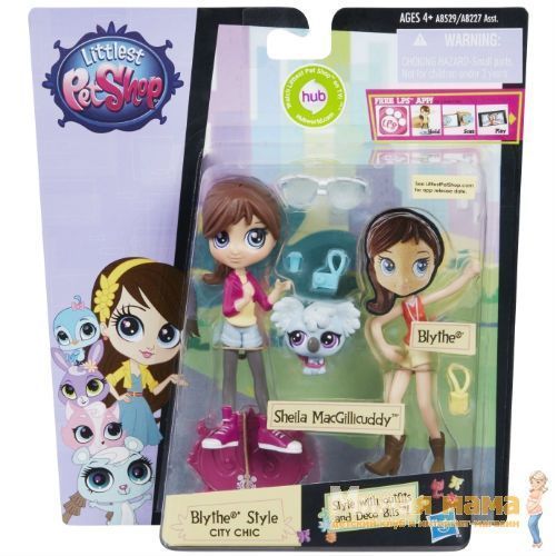 Hasbro A8529 LPS Модница Блайс и зверюшка Блайс в стиле городской шик