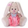 BUDI BASA SidX-314 Мягкая игрушка Зайка Ми в сарафане с бабочкой, 15 см