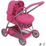 Melobo 8563 Коляска Buggy Boom Amidea для кукол, многофункциональная, 65*39*68 см