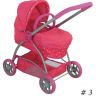 Melobo 8563 Коляска Buggy Boom Amidea для кукол, многофункциональная, 65*39*68 см