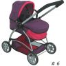 Melobo 8563 Коляска Buggy Boom Amidea для кукол, многофункциональная, 65*39*68 см