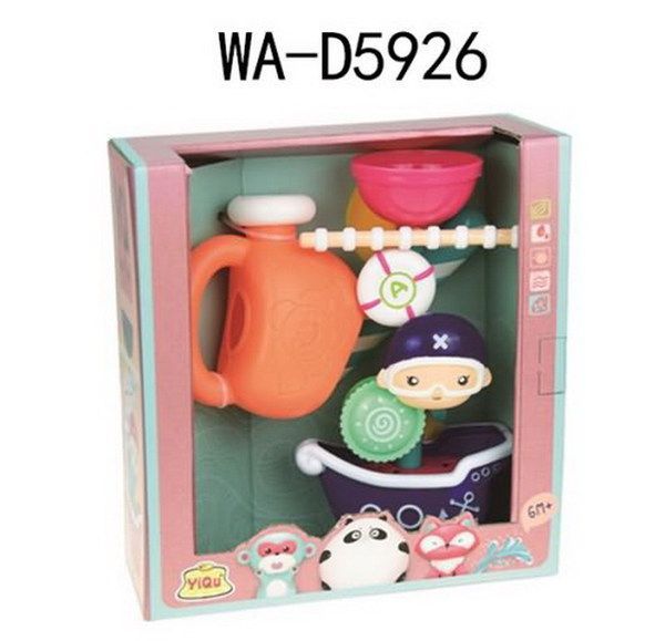 JUNFA YQ8211 Игрушка для купания: мельница 22х9,5х23,5 см