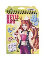 Style and Smile 12275 Набор для творчества ЯиГрушка Style&amp;Smile блокнот малый «Девочка-белочка» 16*20 см