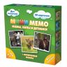Нескучные игры 8050 Настольная игра Ми-Ми-Мемо Дикие животные, 30 карточек