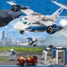 Lego City 60210 Конструктор Лего Город City Police Воздушная полиция: авиабаза, 529 деталей