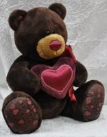 Orange Toys C003/25 Медведь мальчик Choco с сердцем 25 см