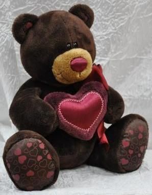Orange Toys C003/25 Медведь мальчик Choco с сердцем 25 см Orange Toys C003/25 Медведь мальчик Choco с сердцем 25 см