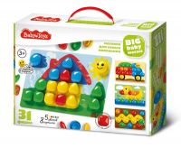 Десятое королевство 02521ДК Мозаика для самых маленьких  BABY TOYS d40/5 цв/31 эл