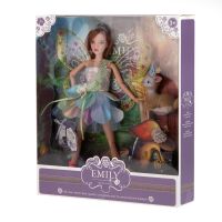 ABtoys WJ-12682 Emily Кукла Эмили Сиреневая серия Фея с олененком и аксессуарами, 30 см