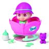 TigerHead BP002D2 Интерактивный малыш Baby Buppies в розовой колыбельке