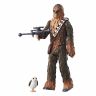 Hasbro C1536 Star Wars Эпизод 8 Фигурка Chewbacca с двумя аксессуарами, 9 см