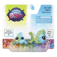 Hasbro C0802 LPS Радужная коллекция Пара мини-петов Крабик и Рыбка