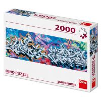 Dino 562011 Пазл панорамный Граффити, 2000 элементов