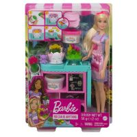 Mattel GTN58 Игровой набор Mattel Barbie Флорист с цветочным магазином