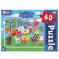 Умные игры 4680107921000 Пазлы Умные игры свинка PEPPА 60 деталей