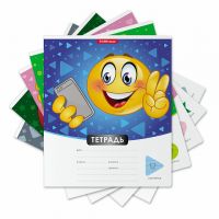ErichKrause 48831 Тетрадь в линейку Смайлики, 12 листов