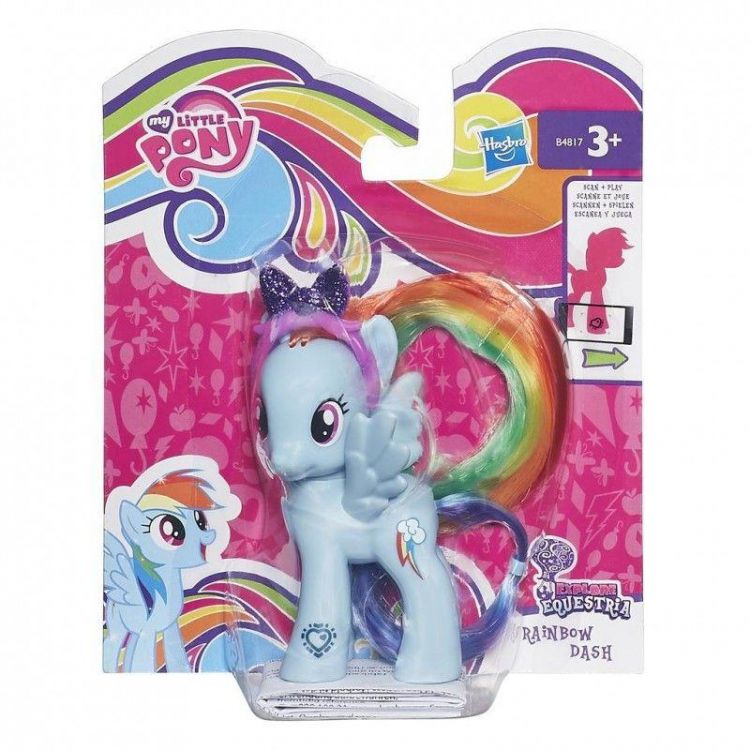 My Little Pony B4817 Серия "Explore Equestria" Пони Rainbow Dash с ободком