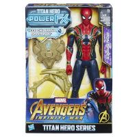 Hasbro E0608 Avengers Movie Фигурка Железный Человек-паук Пауэр Пэк, со звуком