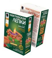 Фантазер 217021 Мастерская лепки. Глиняная свеча "Живой огонек"