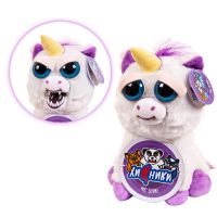 ABtoys M2076 Мягкая игрушка Единорог серия "Хищники", 20 см