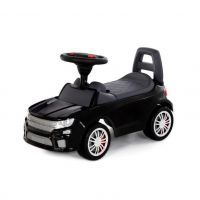 ПОЛЕСЬЕ П-84613 Каталка автомобиль "SuperCar" №6 со звуковым сигналом (чёрная)