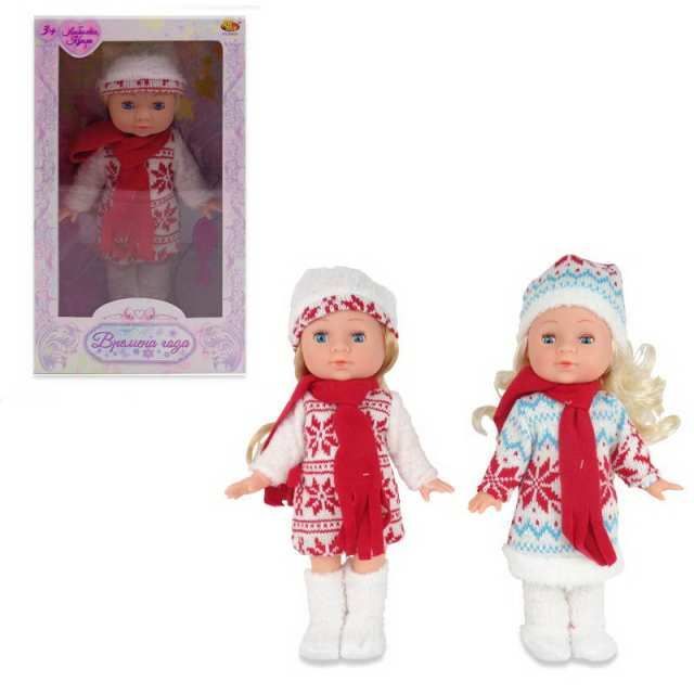 ABtoys (АБтойс) PT-00630(WJ-A9146) Кукла ABtoys Времена года, 30 см, 2 вида , в наборе с расческой