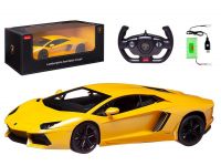 RASTAR 52600Y Машина р/у 1:10 Lamborghini Aventador LP700, работает на аккумуляторе желтый