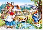 Пазл Castorland 260 деталей Красная шапочка, средний размер элементов 1,9?1,7 см