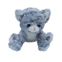 Мягкая игрушка Teddykompaniet котенок 20 см, серый