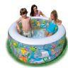 Intex 58480 Бассейн надувной "Аквариум", 152х56 см