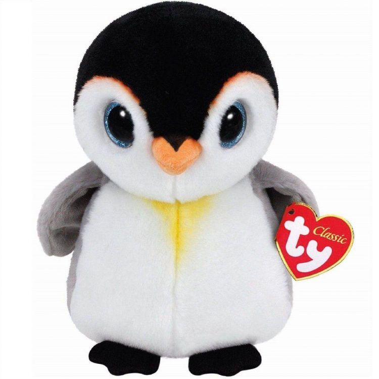 TY 90232 Classic Мягкая игрушка Пингвин Pongo, 33 см